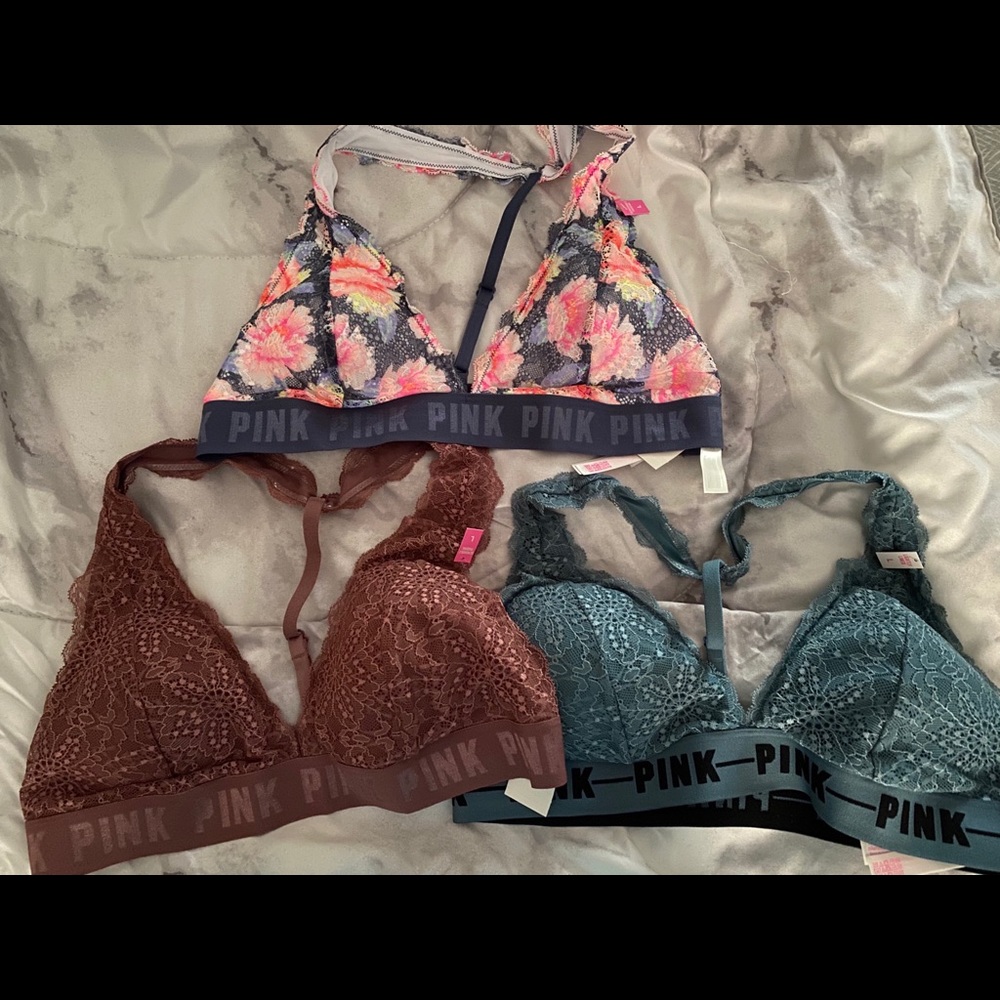 Victoria’s Secret PINK bralettes